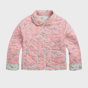 NWT Ralph Lauren Girls Reversible Quilted Jacket Gift Preppy Classic